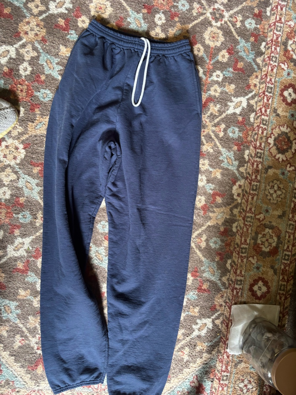 Navy Blue Jogger Sweatpants